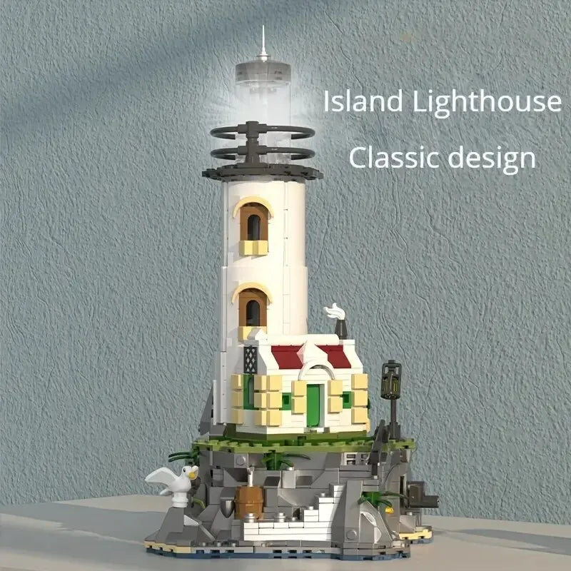 1092PCS Sea Island Electric Lighthouse