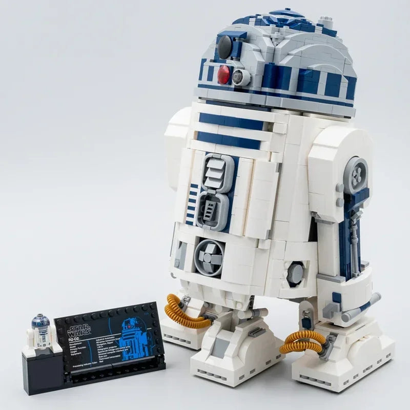 R2-D2 Building Block Bricks