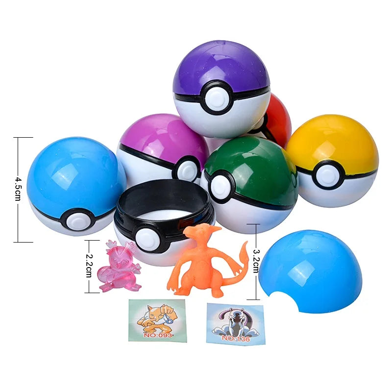 24Pcs PokeBall Model Pokemon