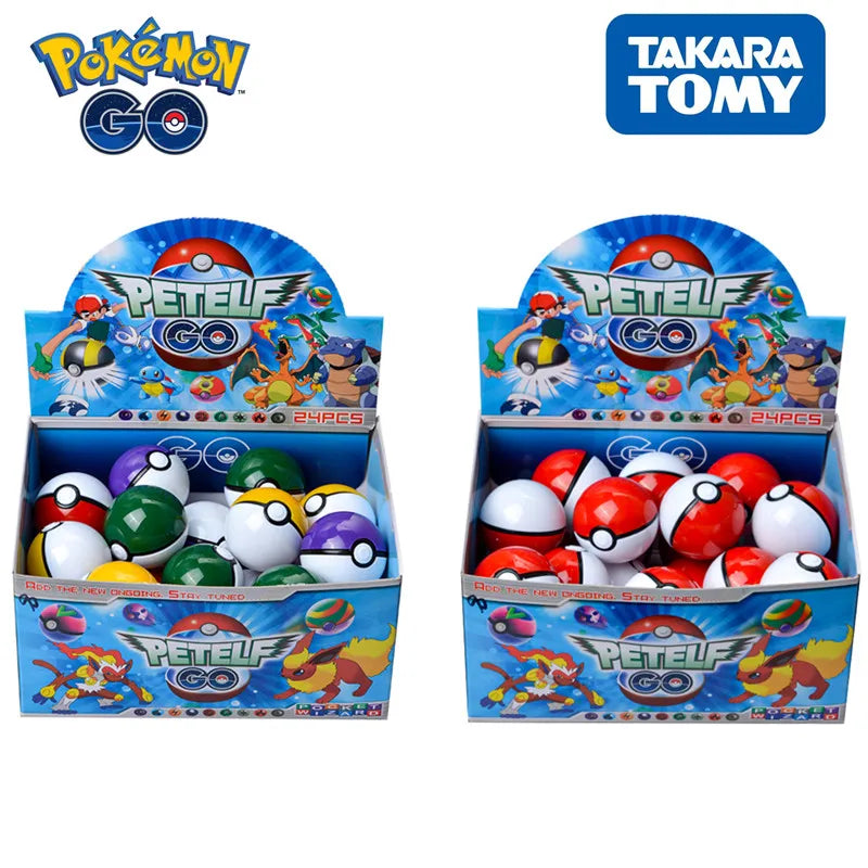 24Pcs PokeBall Model Pokemon