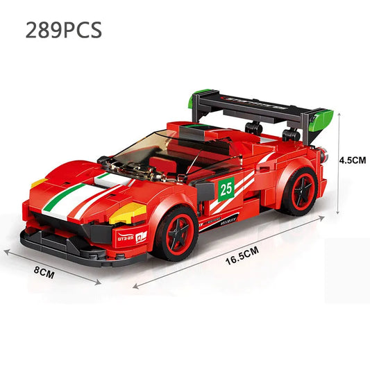 Red Sports Racing Car